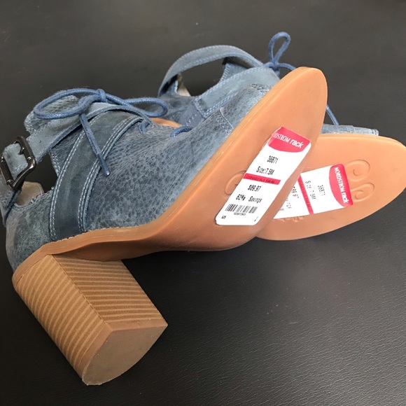 Seychelles Blue Wrap Buckle Bootie - Picture 6 of 6